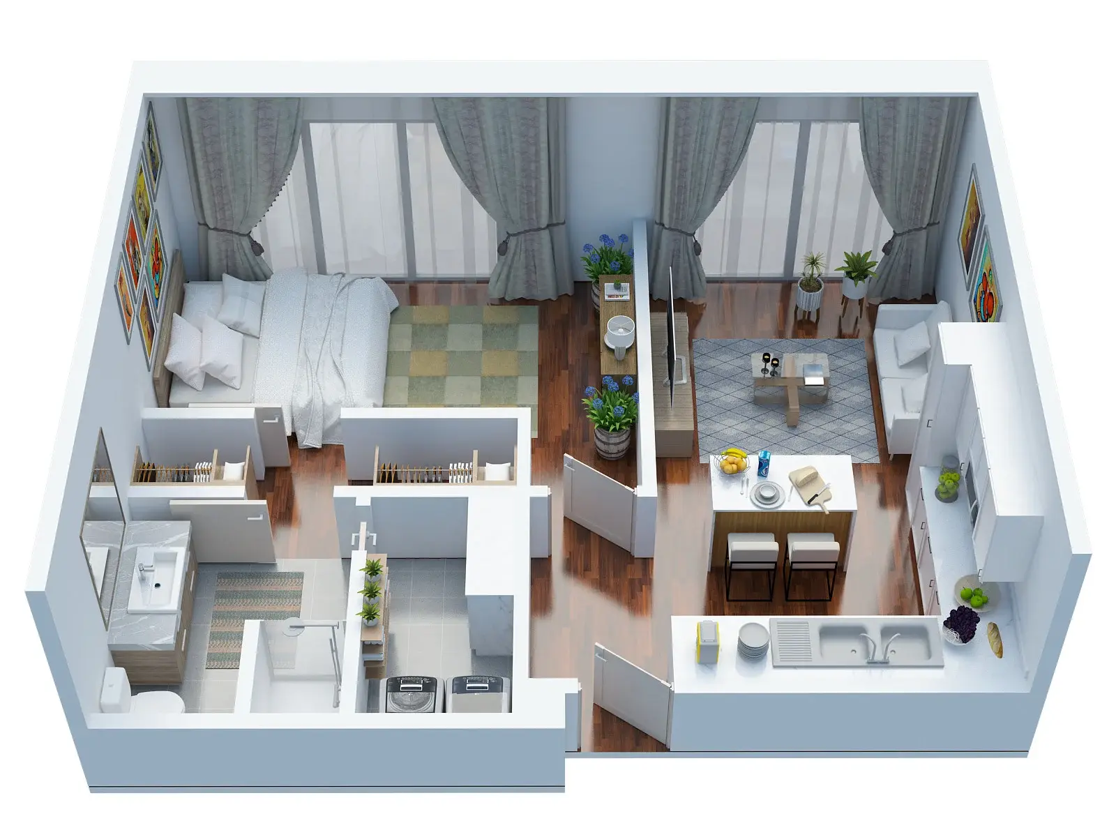 Plans 3D et visualisation